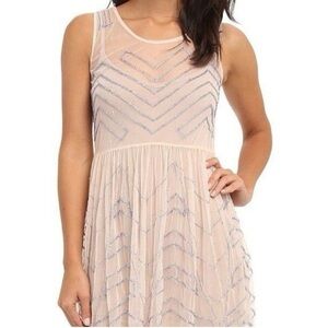 Free People Beaded Mesh Dress‎